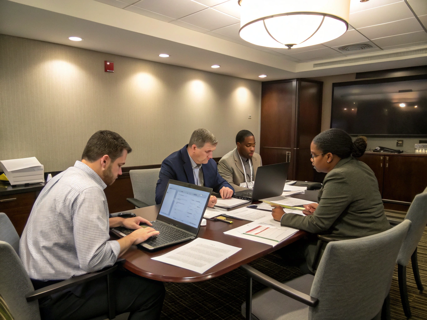 Security audit and efficiency review conducted by senior analysts